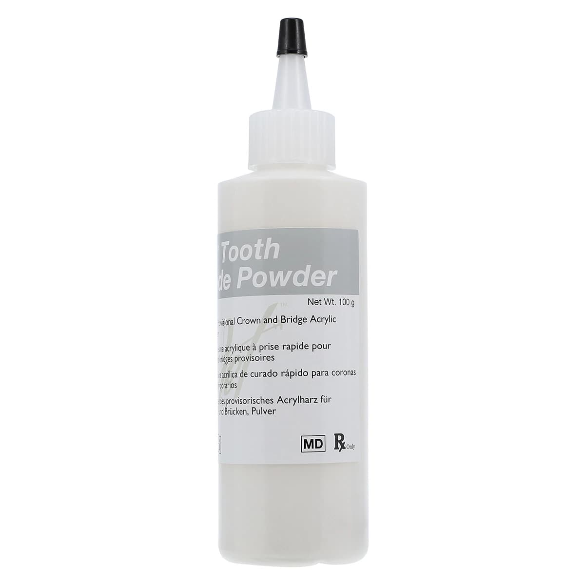 Jet Tooth Shade Acrylic Powder, Shade B3, Self-Cure, 4 oz Refill thumbnail 3