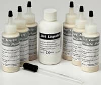 Lang Dental Jet Tooth Shade Self-Curing Acrylic Kit, 6/1 (6 x 45g Powder, 118ml Liquid), 1493R thumbnail 2
