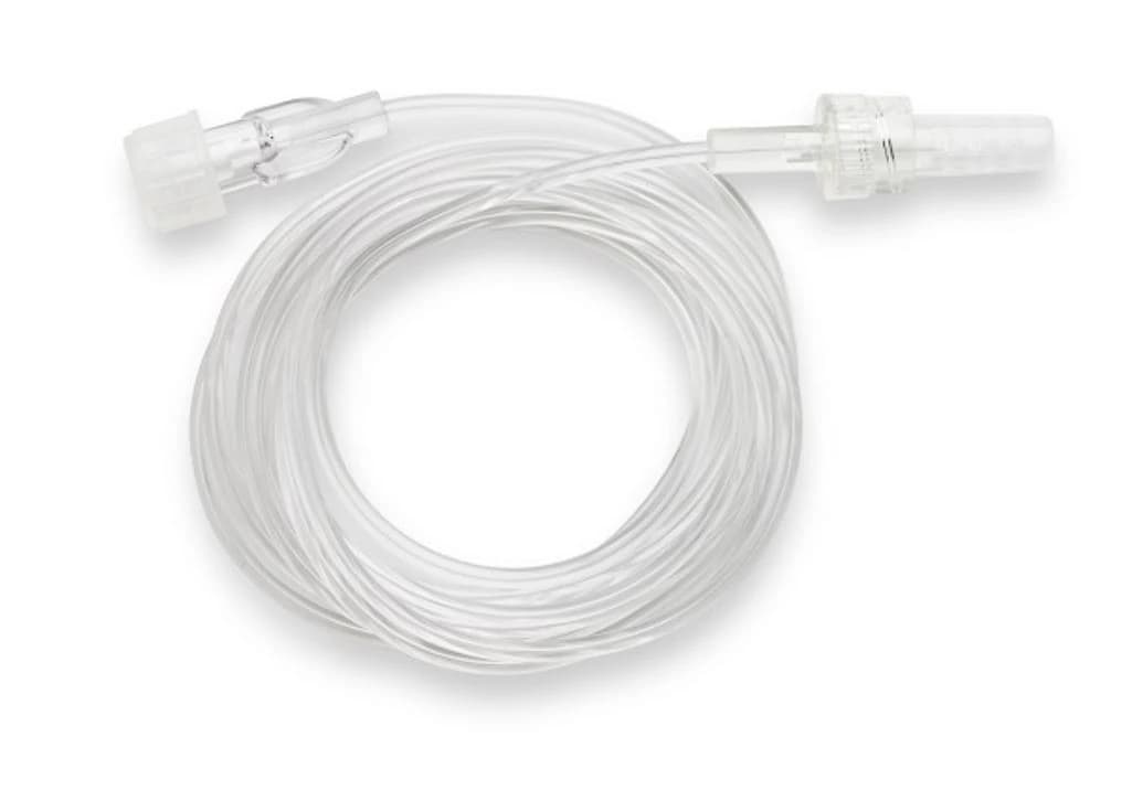Extension Intra MicroBore IV Extension Set, 60", Male/Female Luer Lock, 0.28mL Priming Volume, Non-DEHP, Latex-Free, 100/Case - Extension Intra MicroBore - Image 1