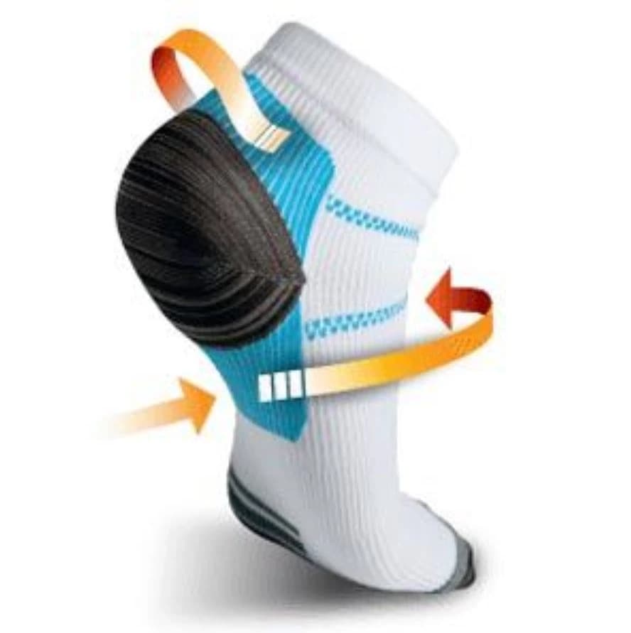 Thermoskin Plantar FXT Compression Socks for Plantar Fasciitis, XL (Men's 12-14 / Women's 13-15) - Thermoskin Plantar FXT Socks C - Image 1