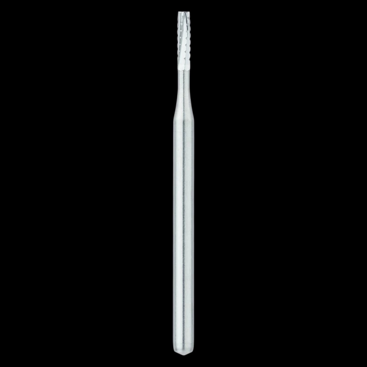 Meisinger FG #557XL Straight Fissure Crosscut Carbide Bur, Sterile, Friction Grip Extra Long/Surgical, 1mm Head, 25/Pk, HM31-010-SU - Meisinger FG #557XL Straight Fissure Crosscut, Carbide Burs, 25/Pk - Image 1