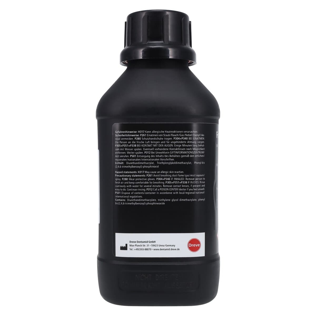 Dreve FotoDent cast Red-Transparent 3D Printing Resin, 385/405nm, 1.0 kg Bottle thumbnail 2