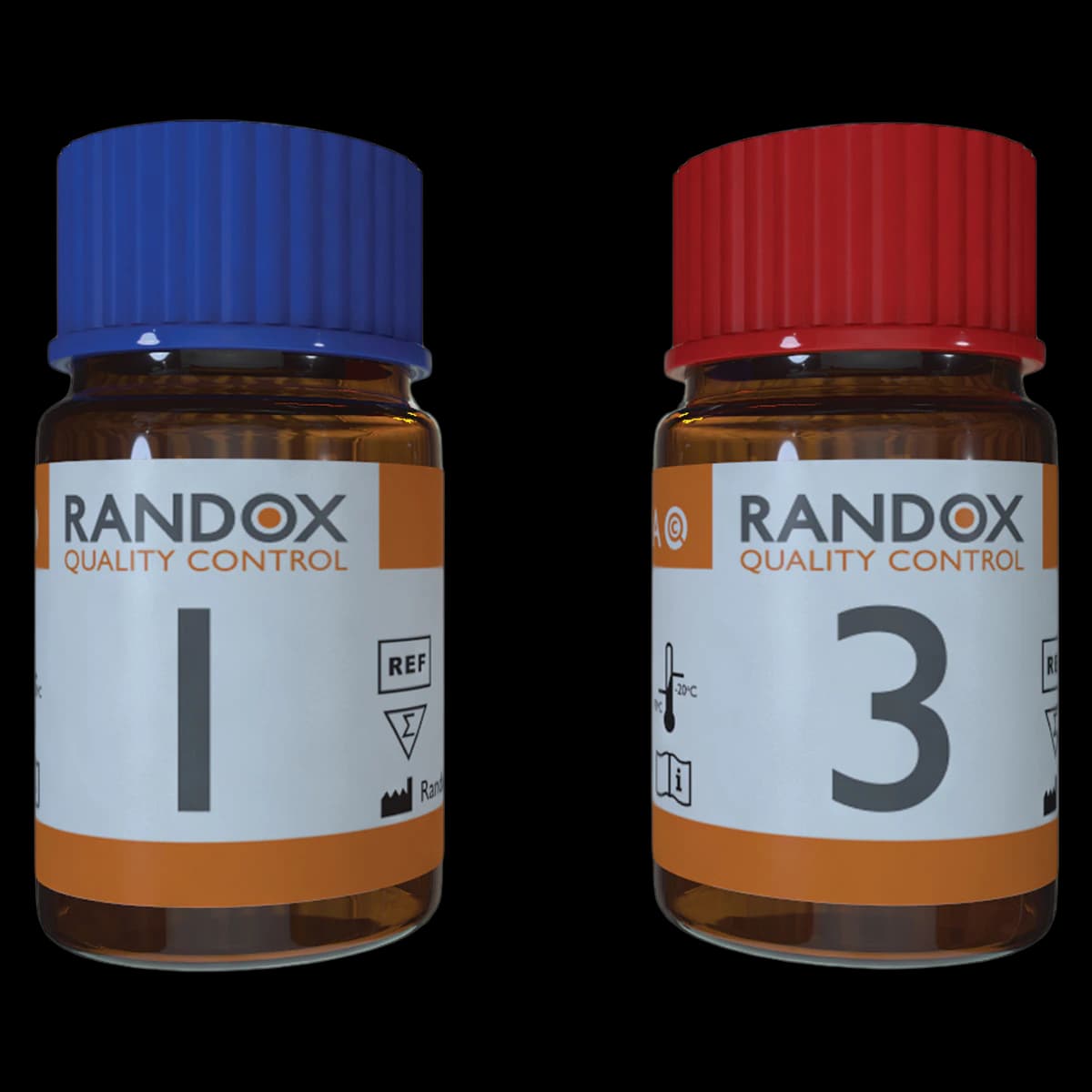 Randox Lipid Level 1 Control, 5 x 3 mL - Lipid Lvl 1 - Image 1