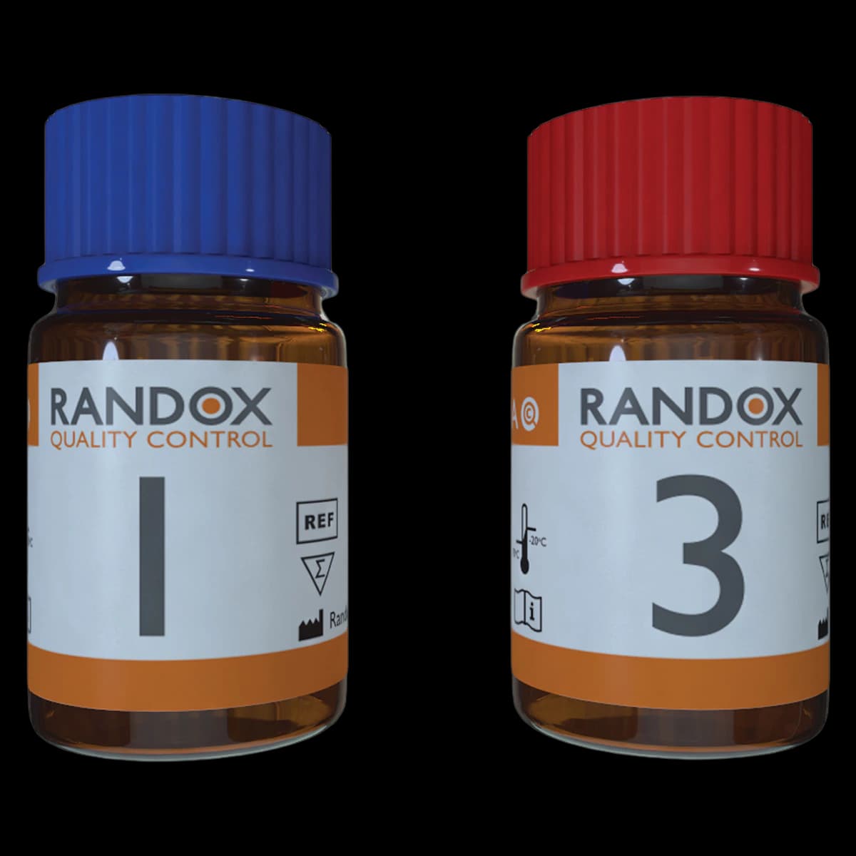 Randox Lipid Level 3 Control, 5 x 3 mL - Lipid Lvl 3 - Image 1