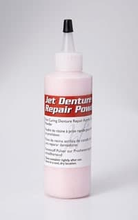Lang Dental Jet Denture Repair Acrylic Powder, Clear, 4 oz (113 g), 1/Pk, 1220-CLR thumbnail 2