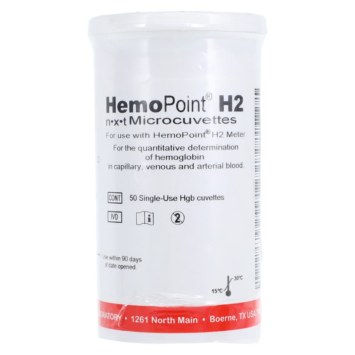HemoPoint H2 Microcuvettes Test Kit, 200 Tests/Package thumbnail 3