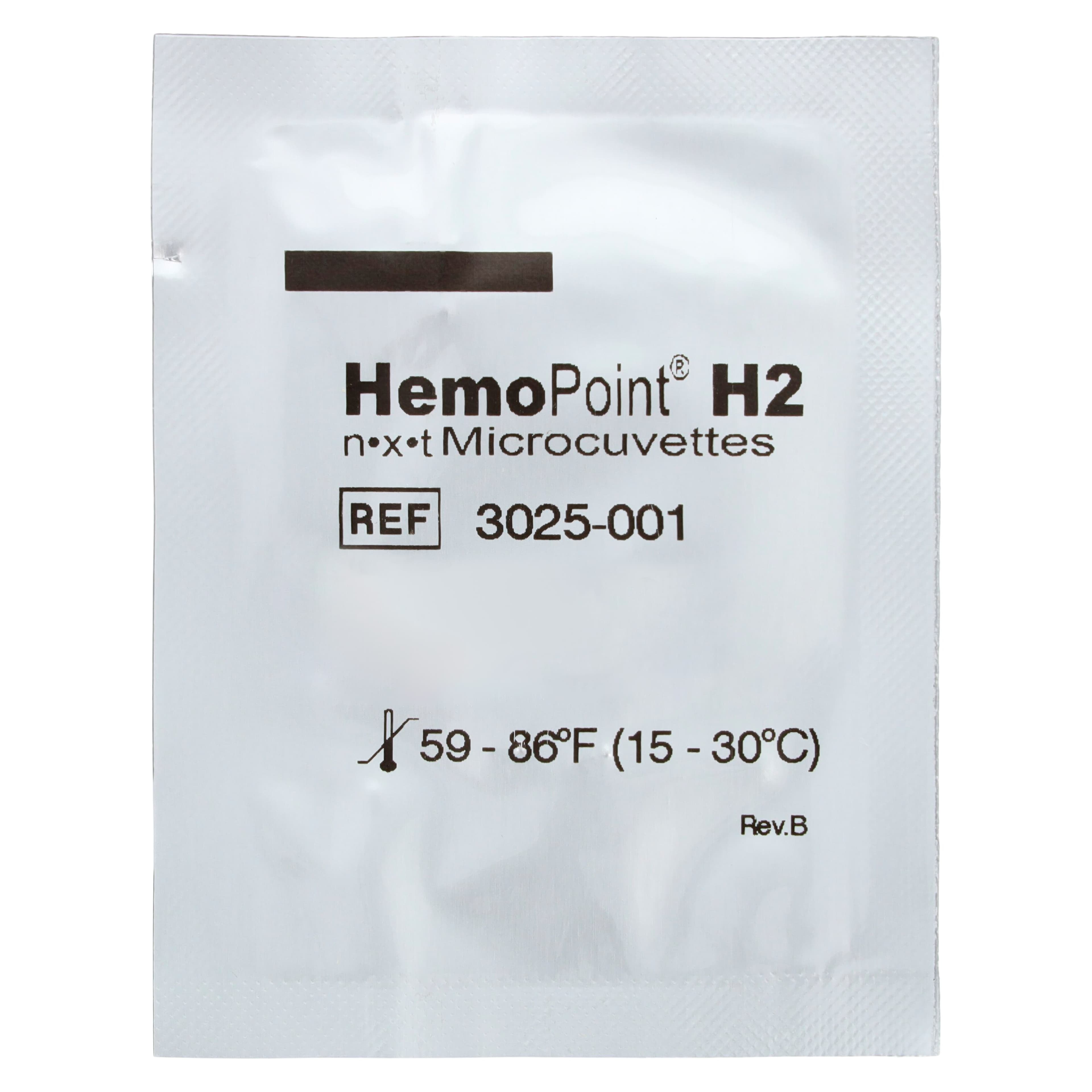HemoPoint H2 Microcuvettes Test Kit, 50 Individually Wrapped Tests, 50/Package thumbnail 2