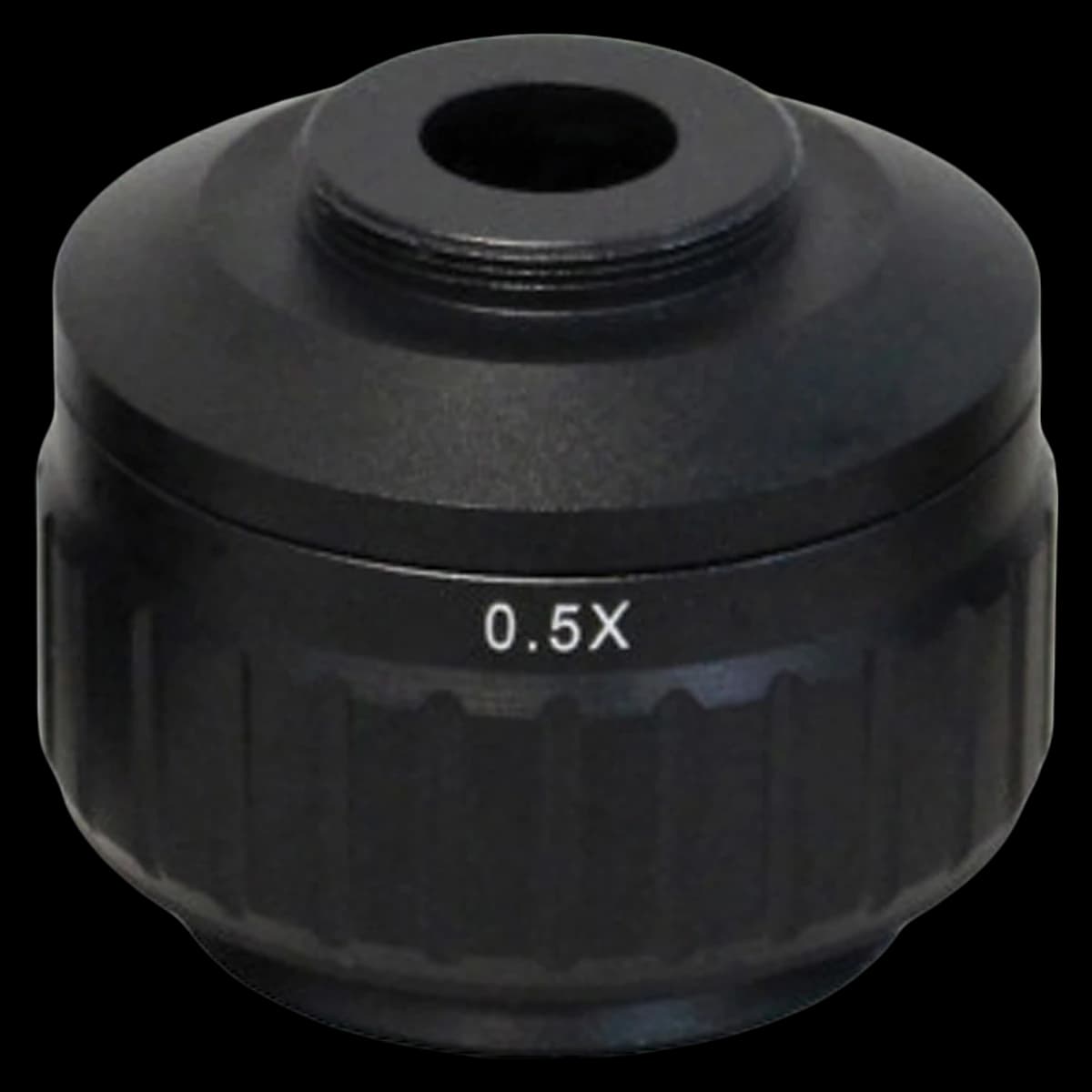 Accu-Scope 0.50x C-Mount Adapter for 1/2" Chip Sensors with Adjustable Focus, for 3001-LED, EXC-350, and EXC-400 Microscopes - 0.50x C-Mount Adapter - Image 1