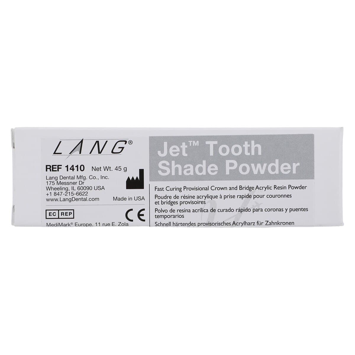 Jet Tooth Shade Acrylic Powder, Shade D3, Self-Cure, 2 oz Refill thumbnail 5