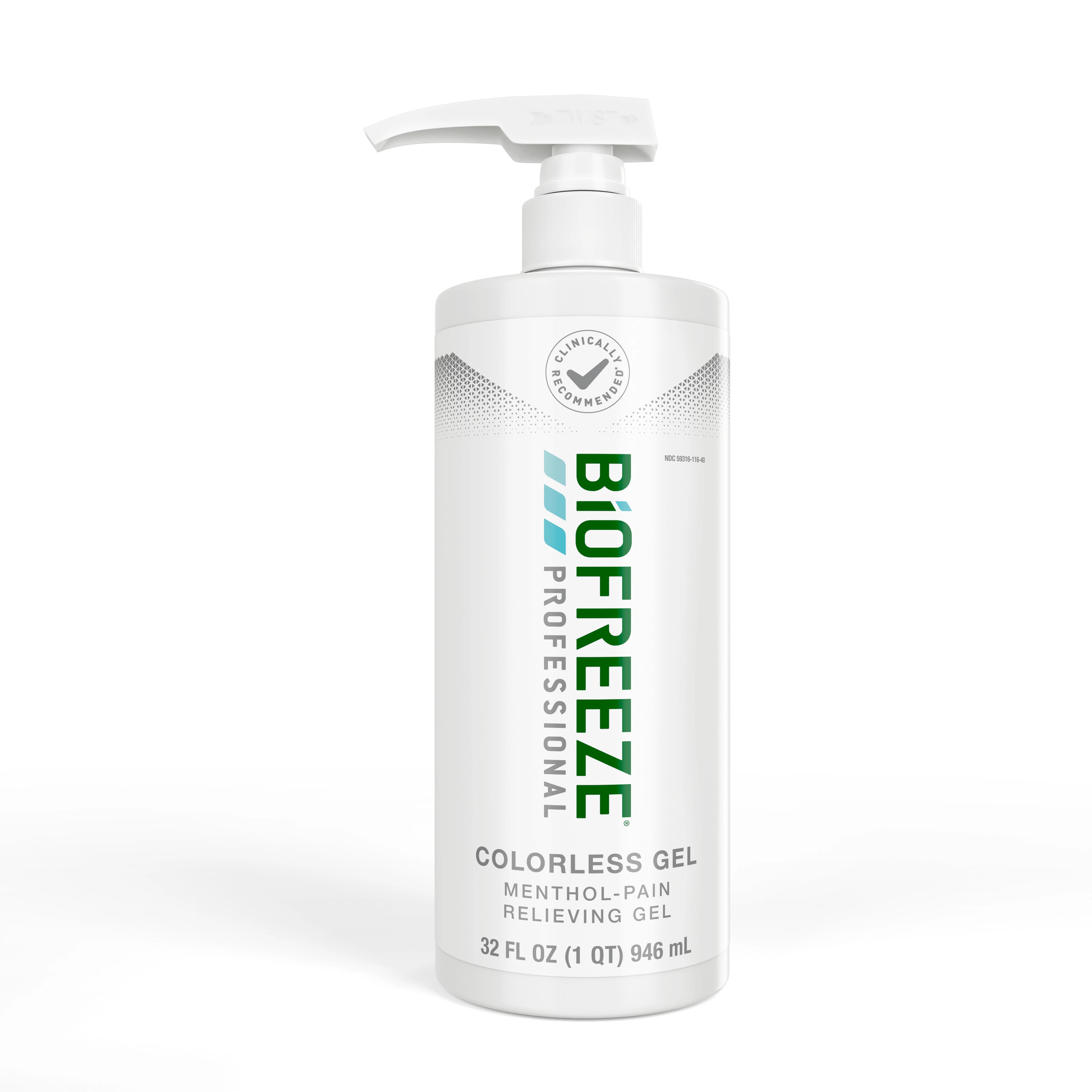 Biofreeze Colorless Gel Pump, 32 oz Bottle - Biofreeze Colorless Gel Pump - Image 1
