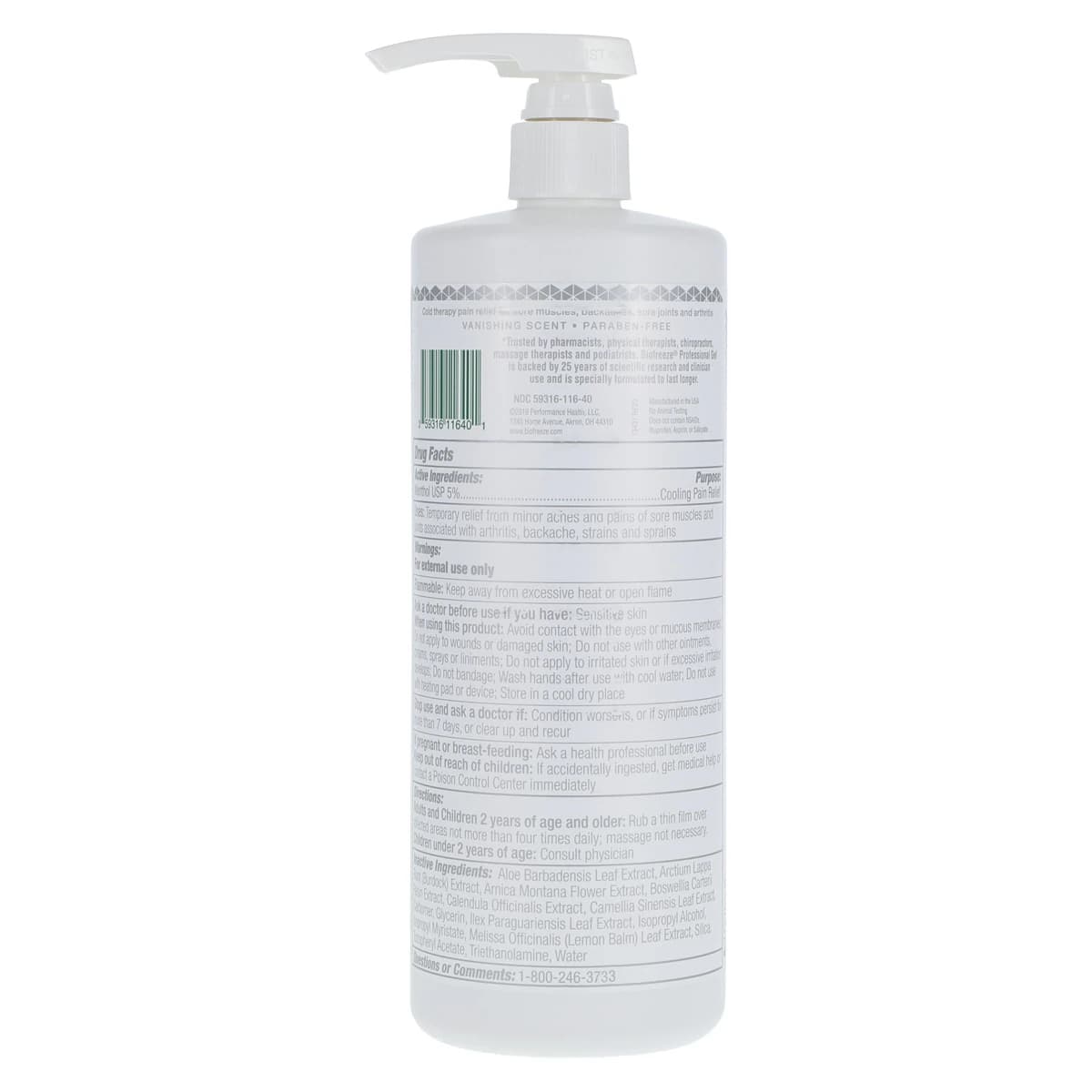 Biofreeze Colorless Gel Pump, 32 oz Bottle thumbnail 2
