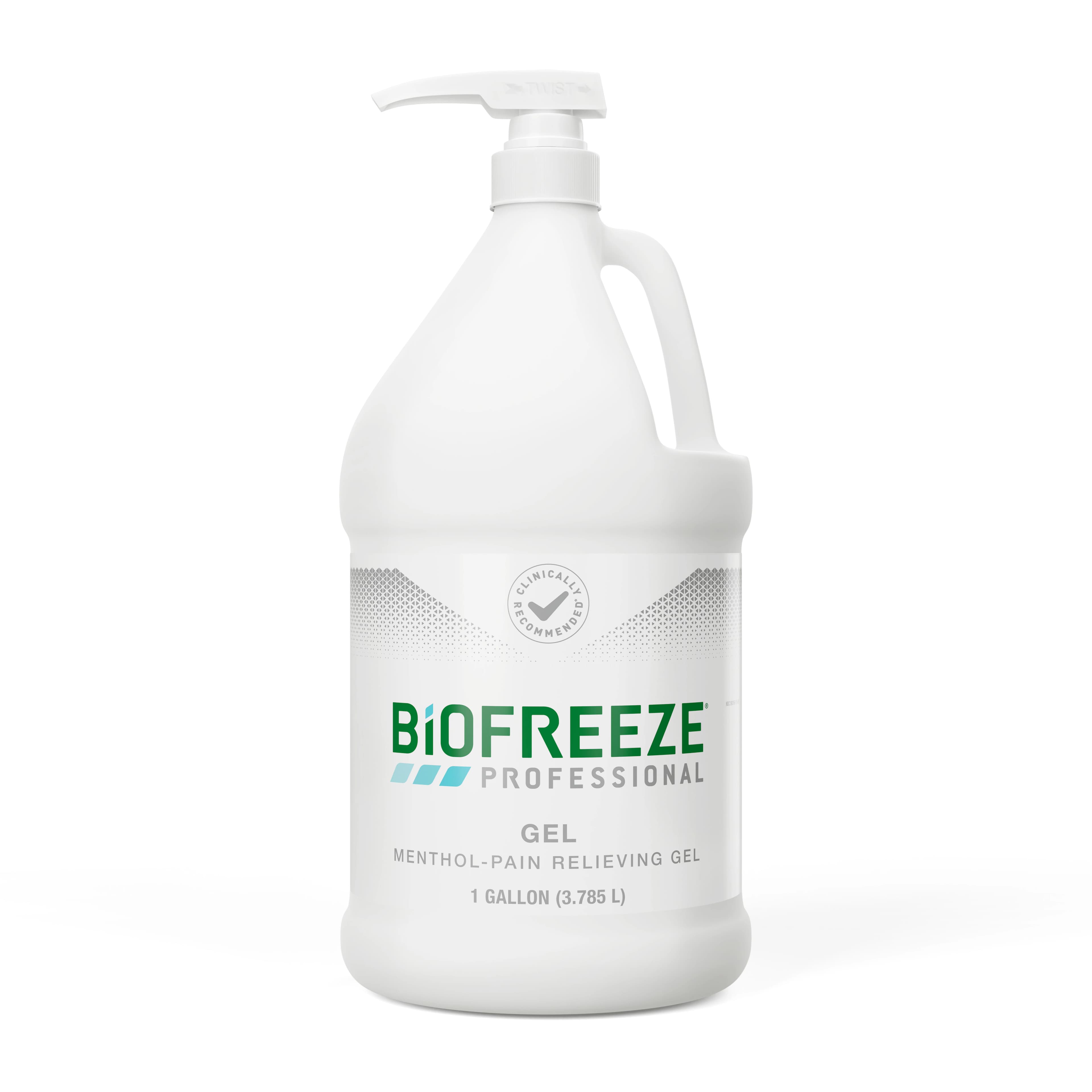 Biofreeze Green Gel Pump, 1 Gallon (128 fl oz) - Biofreeze Green Gel Pump Gal - Image 1