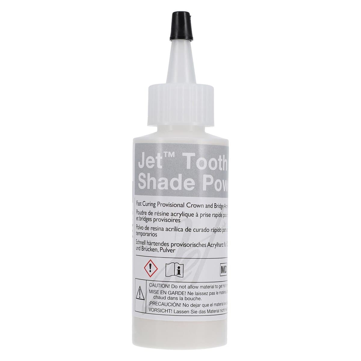 Jet Tooth Shade Acrylic Powder, Shade A3, Self-Cure, 2 oz Refill thumbnail 2