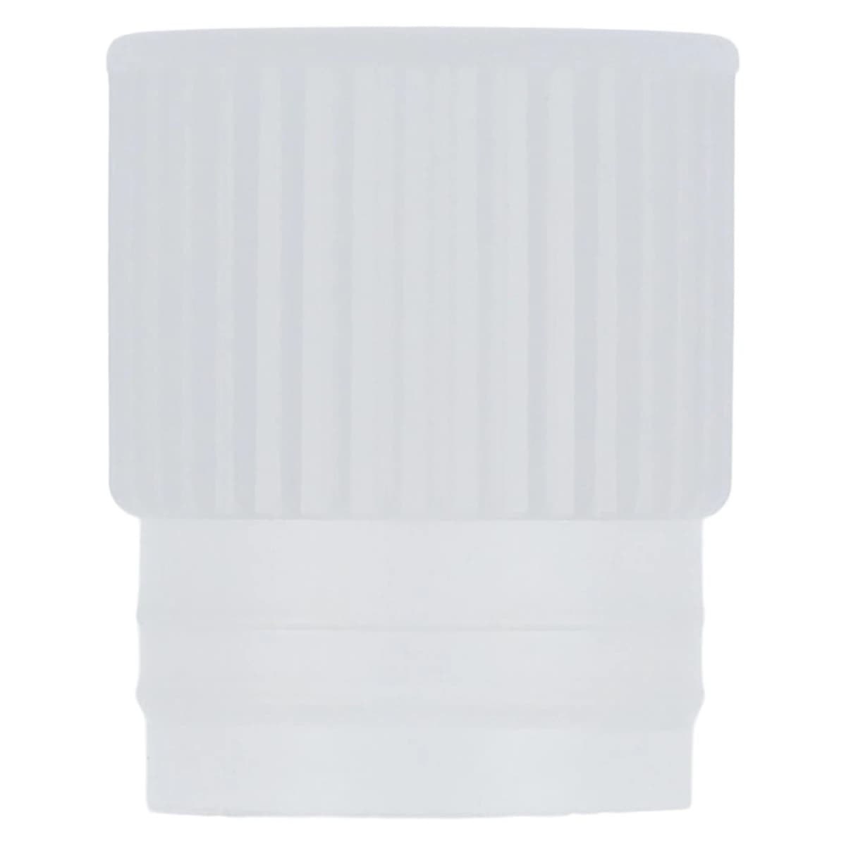Sarstedt Push Tube Cap, LDPE, Clear, for 16-17 mm Tubes, 1000/Pk - Stopper f/ 16-17 mm Tube - Image 1