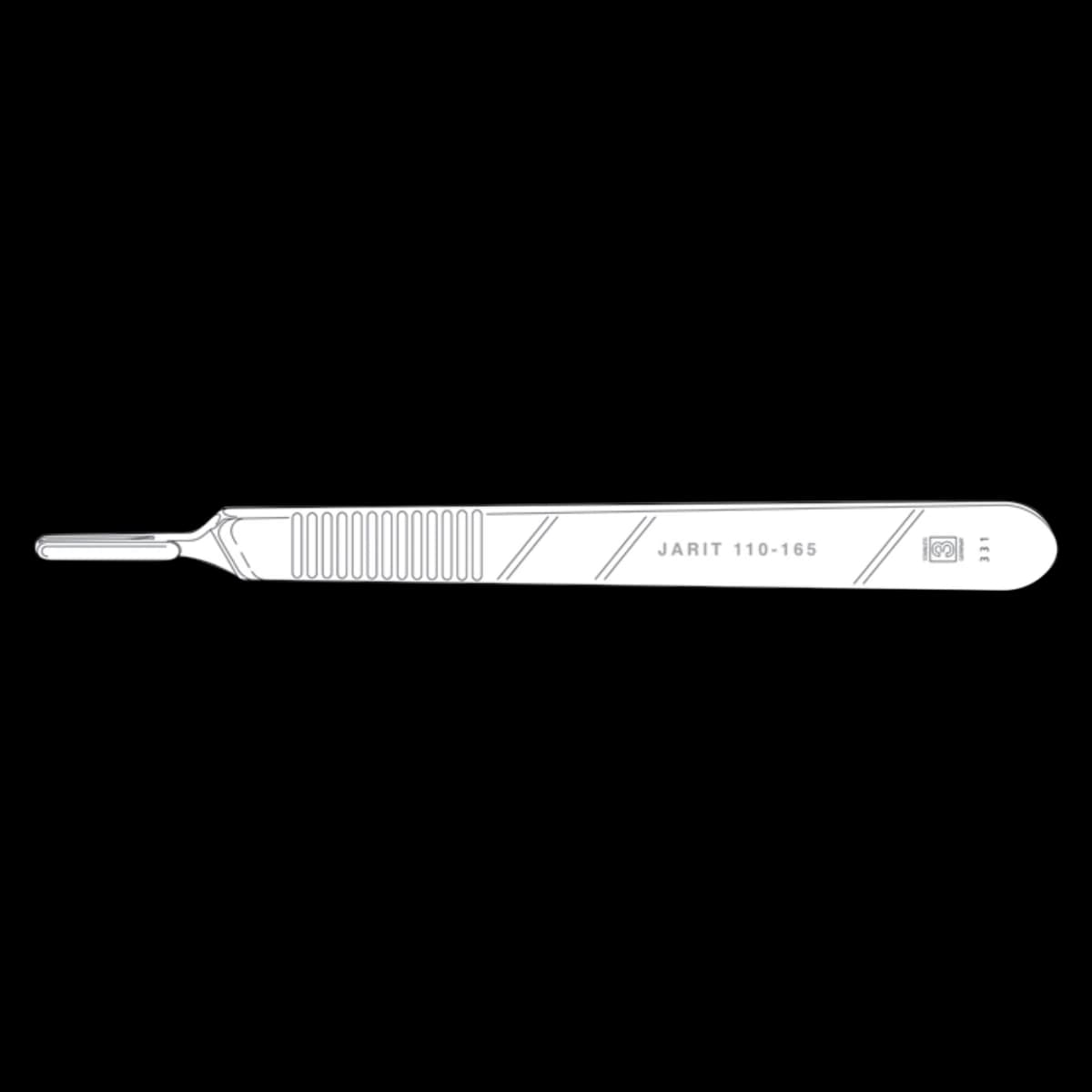 Jarit #3 Scalpel Handle, 4-7/8" - Handle Knife #3 - Image 1