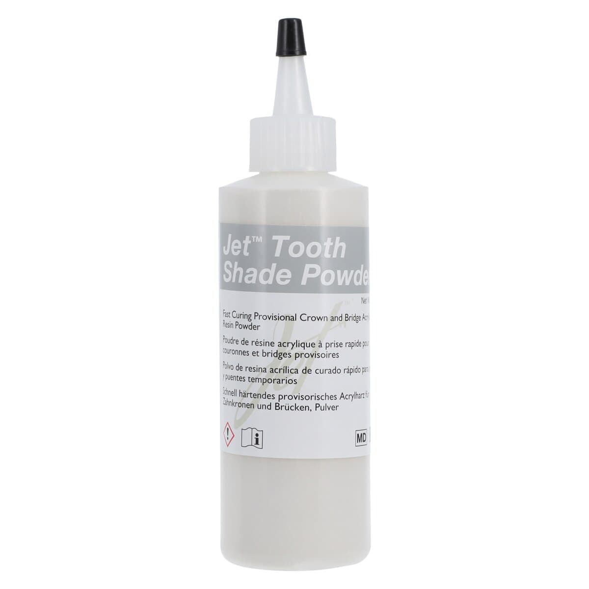 Lang Dental Jet Tooth Shade Acrylic Powder D4, 4oz, Self-Cure, 20D4 thumbnail 2