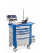 InterMetro Lifeline Mobile Cart with Casters - Cart Lifeline w/ Casters - Image 1