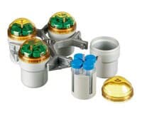 Hettich Lab Technology Adapter for 15 mL Conical Tubes, 9/Box - Adapter 15 Ml Conical - Image 1
