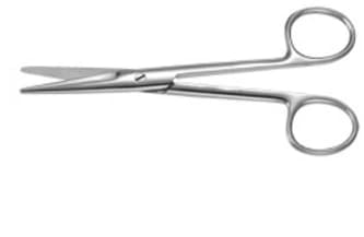 Jarit Mayo Dissecting Scissors, Straight, 6-3/4" (17 cm), Stainless Steel - Scissor Dsct Mayo Beveled - Image 1