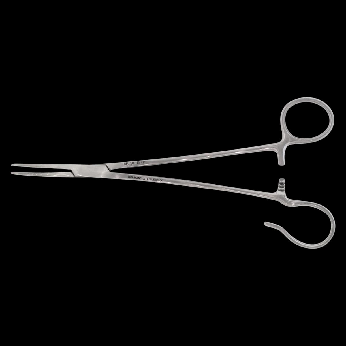 Schmidt Tonsil Forceps, Curved, 7-1/2" - Forceps Tonsil Hemo Opncrvdser - Image 1