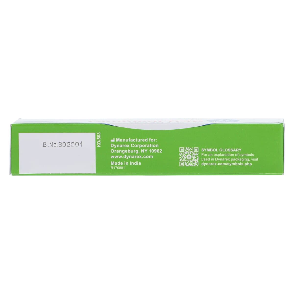 Dynarex Bacitracin Ointment, 500 u/g, 0.5 oz Tube, 1162 thumbnail 6