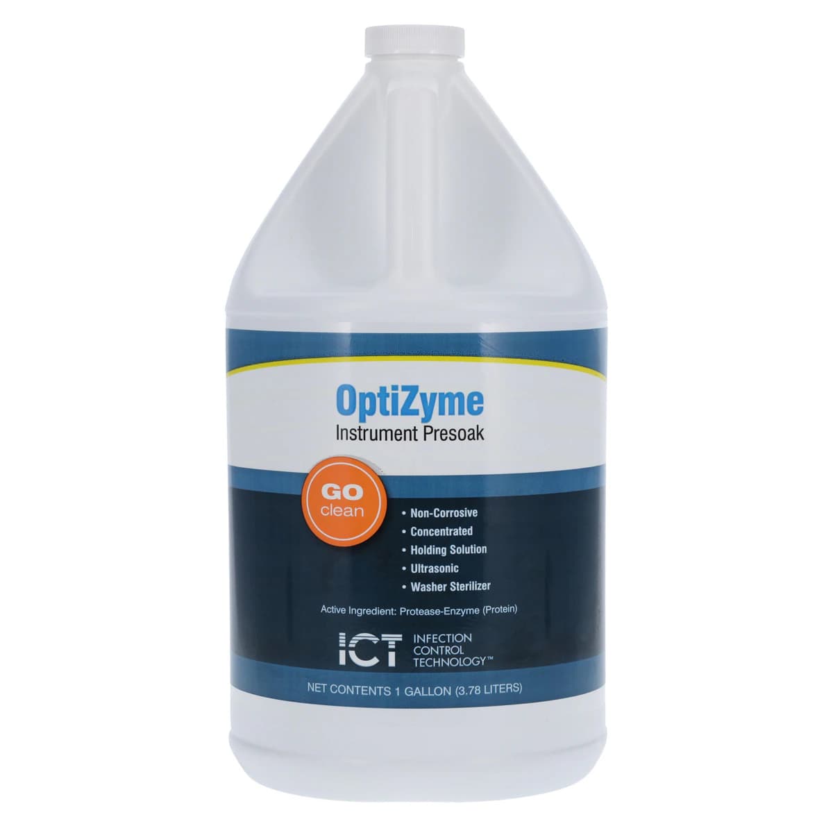OptiZyme Instrument Pre-Soak, Enzymatic Cleaner, 1 Gallon Bottle, 01KEZKNMVWYHXAPW7TXWFDRDEN - OptiZyme Instrument Pre-Soak - Image 1
