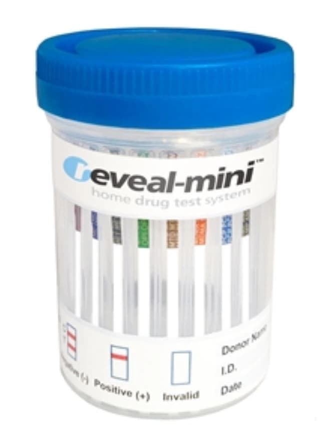 Reveal Mini Drug Screen Cup, CLIA Waived, 6 Panel, 25/Case - Reveal Mini Drug Test Cup 6Pnl - Image 1