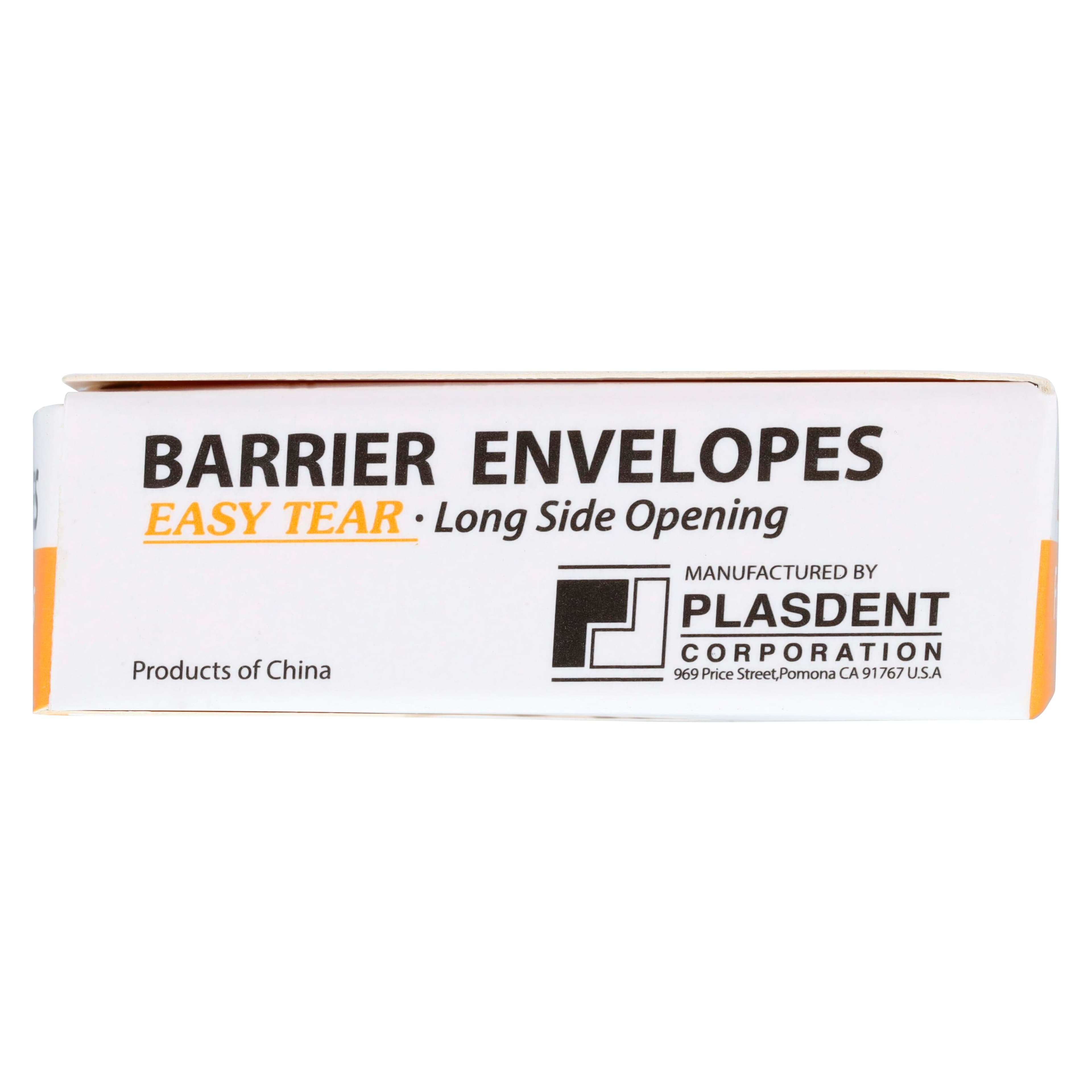 Plasdent Easy-Tear Long-Side Load Phosphor Plate Barrier Envelopes, Size 1, 100/Box thumbnail 4