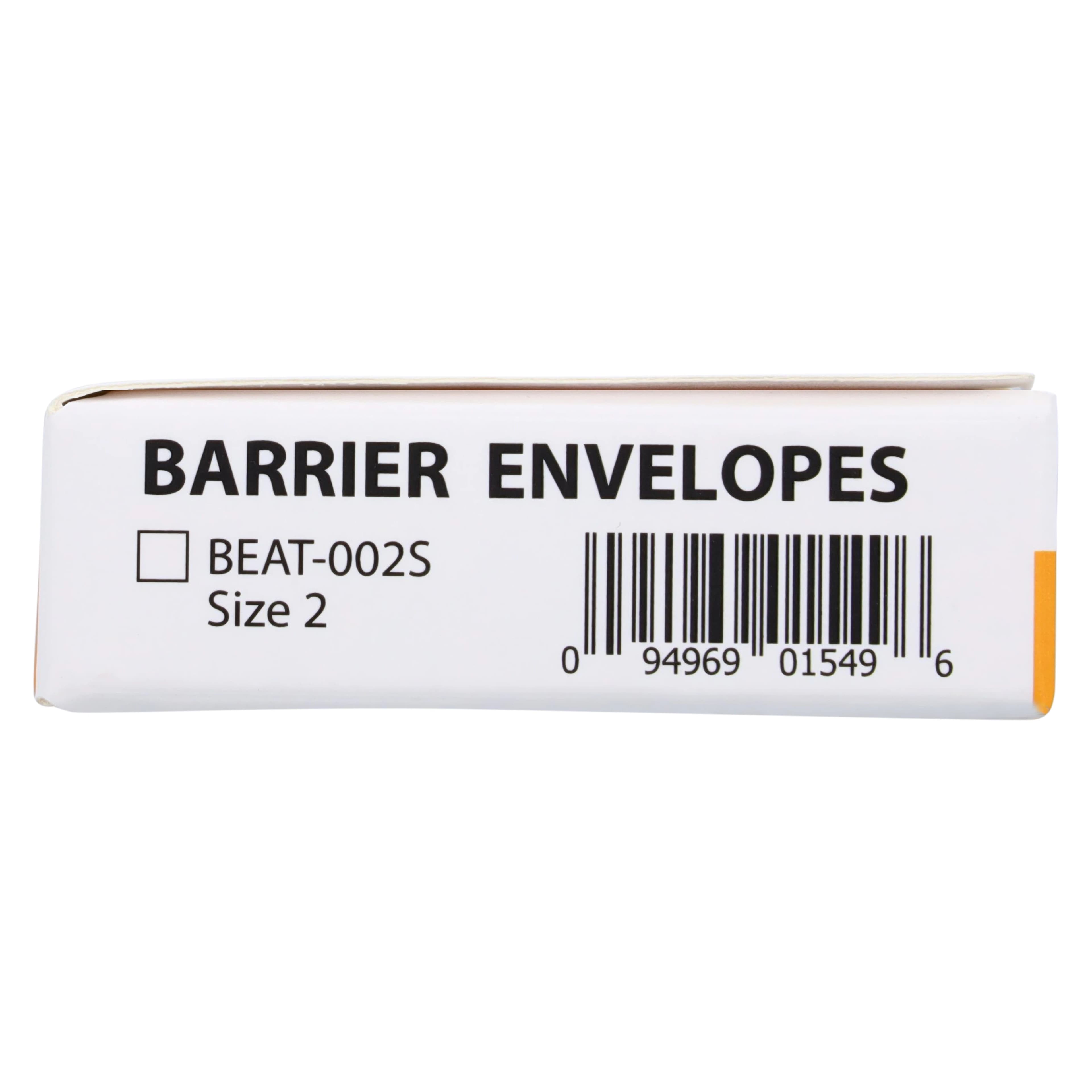 Plasdent Easy-Tear Soft Barrier Envelopes for Phosphor Plates, Long-Side Loading, Size 2, 100/Box, BEAT-002S thumbnail 4