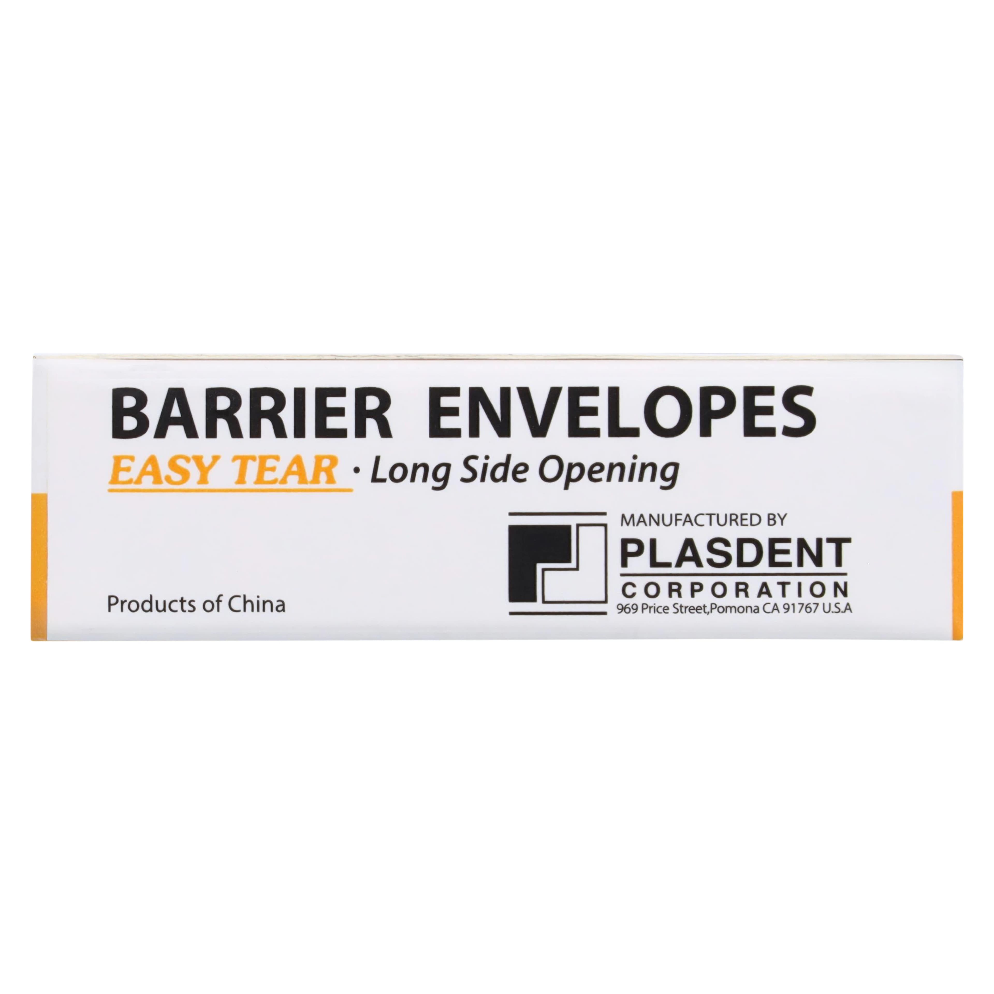Plasdent Easy-Tear Soft Barrier Envelopes for Phosphor Plates, Long-Side Loading, Size 2, 100/Box, BEAT-002S thumbnail 5