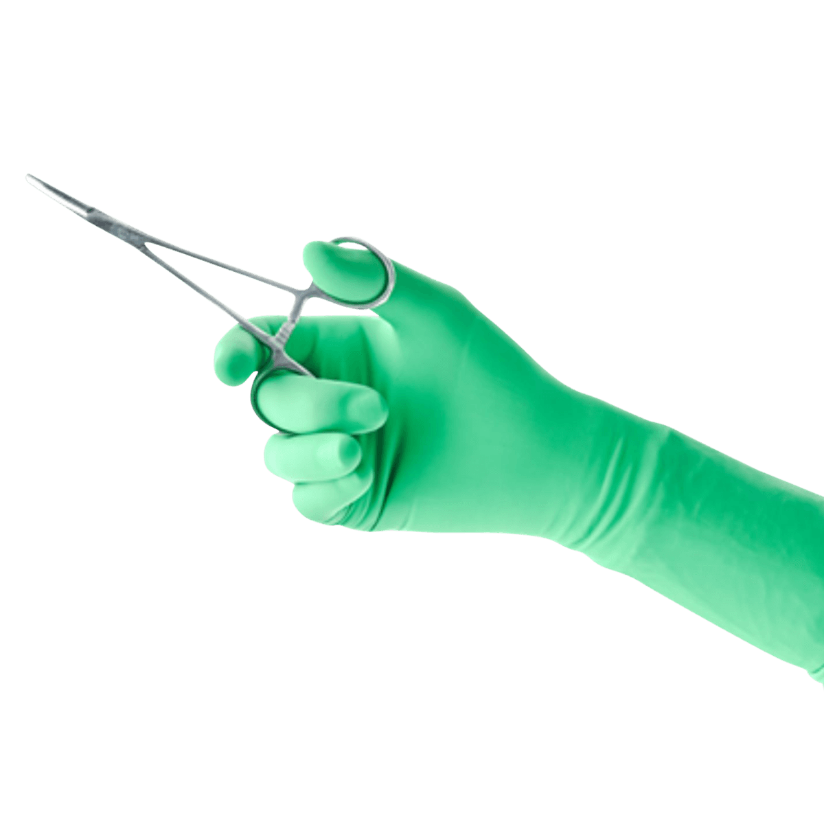 Gammex Non-Latex PI Micro Polyisoprene Surgical Gloves, Sterile, Powder-Free, Green, Size 8, 50 Pairs/Box thumbnail 2