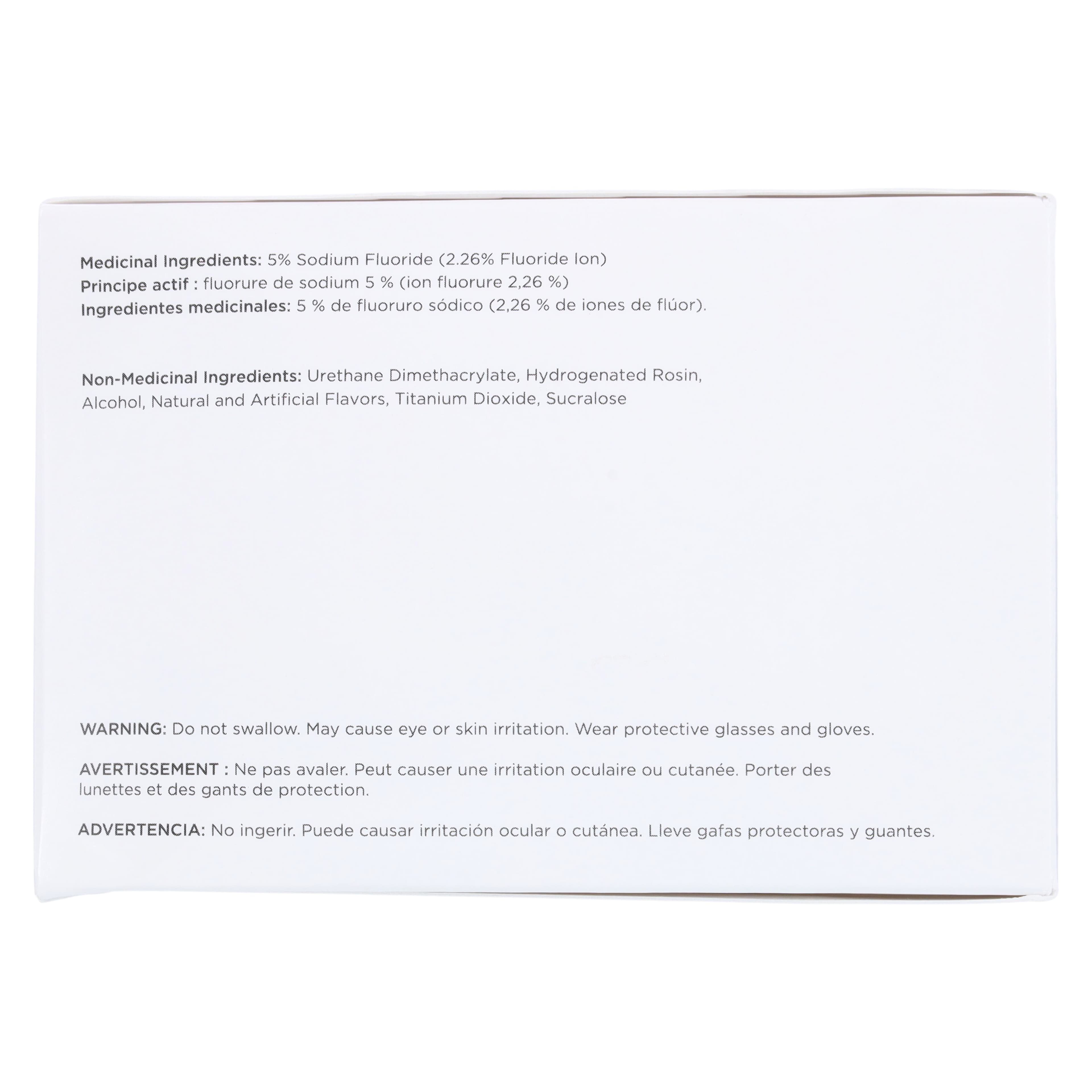 NUPRO® White Varnish Easy Application Package, 5% Sodium Fluoride, Raspberry, 0.25 g, 50/Box, 130325 thumbnail 4