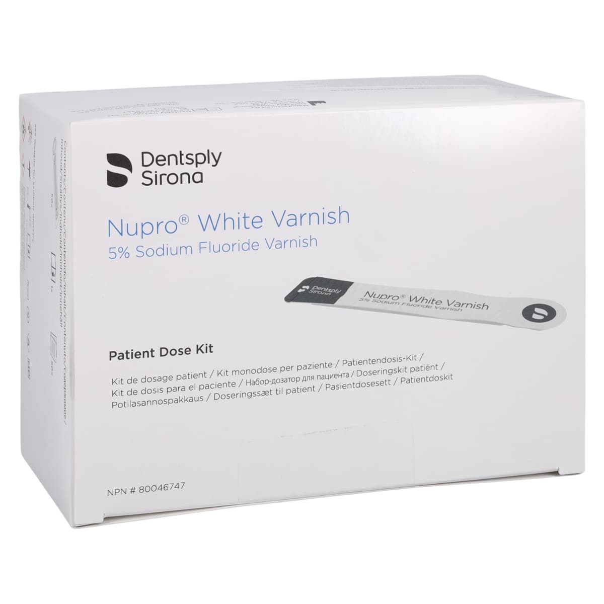 NUPRO® White Varnish Easy Application Package, 5% Sodium Fluoride, Grape, 0.4 g, 50/Pkg, 130311 - NUPRO® White Varnish Easy Application Package 0.40 gm Grape Pkg/50 - Image 1
