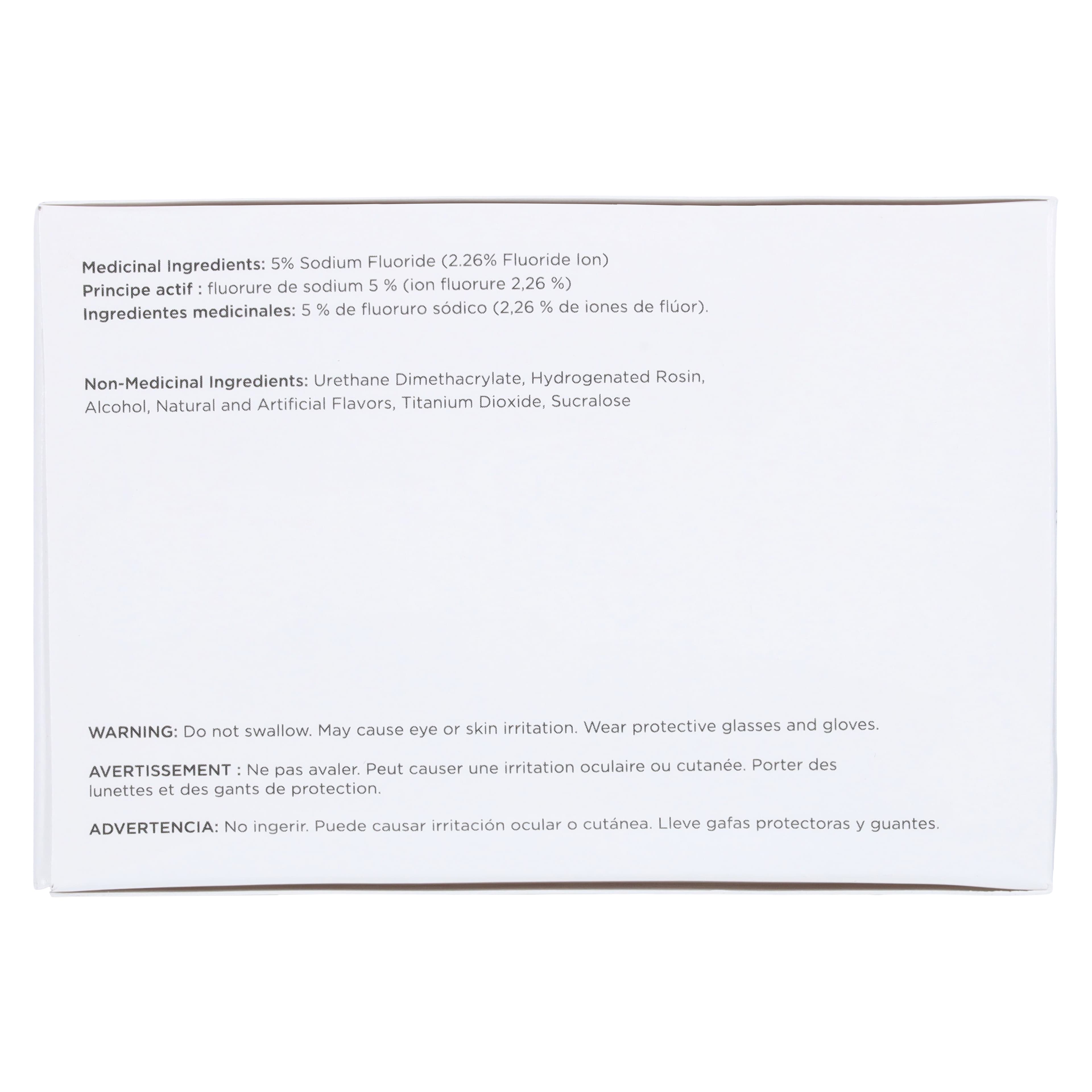 Nupro White Varnish, 5% Sodium Fluoride, Mint, 0.4 g, 50 Application Packs/Box, 130322 thumbnail 4