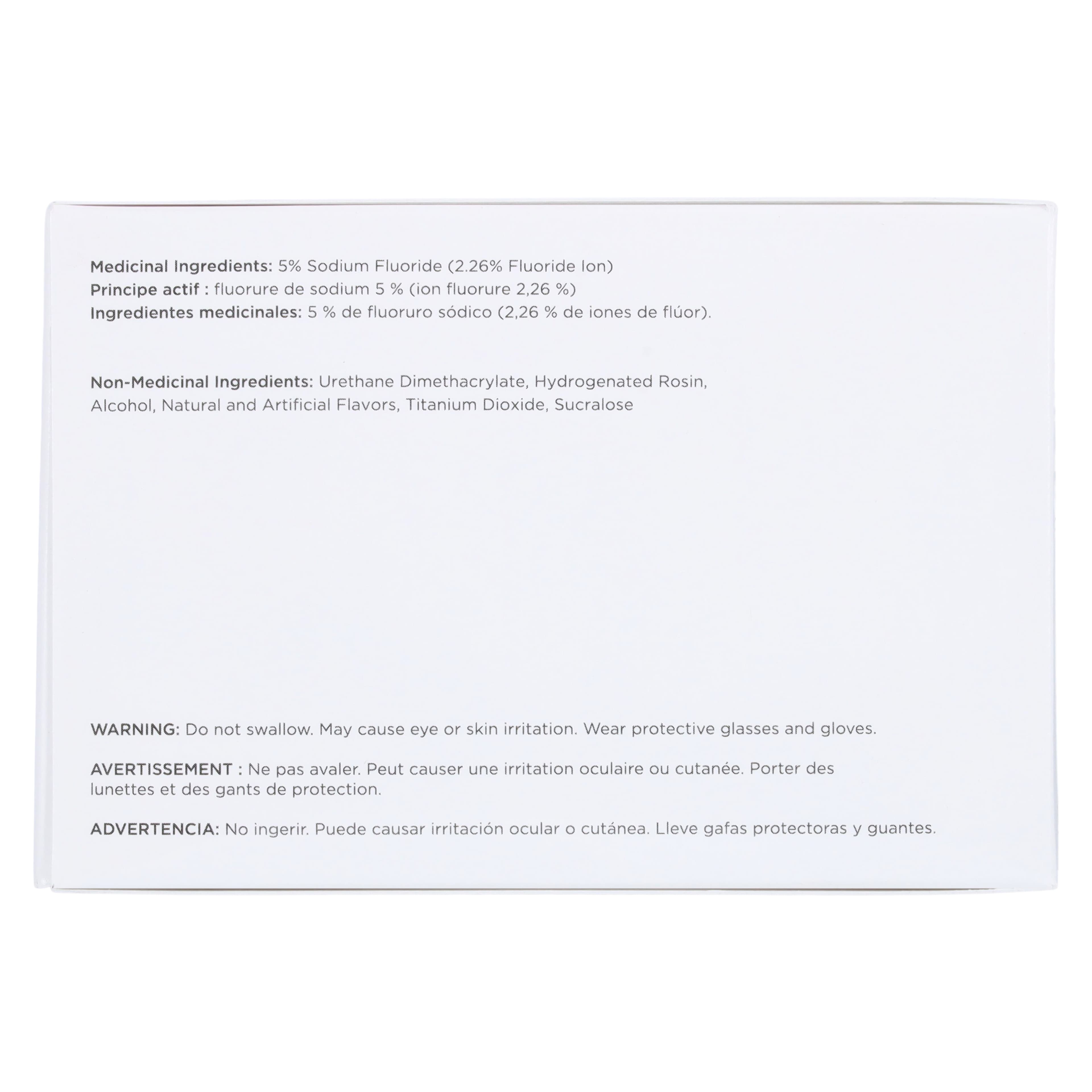 Nupro White Varnish 5% Sodium Fluoride, Raspberry, 0.4 g, Easy Application Packages, 50/Box, 130326 thumbnail 4