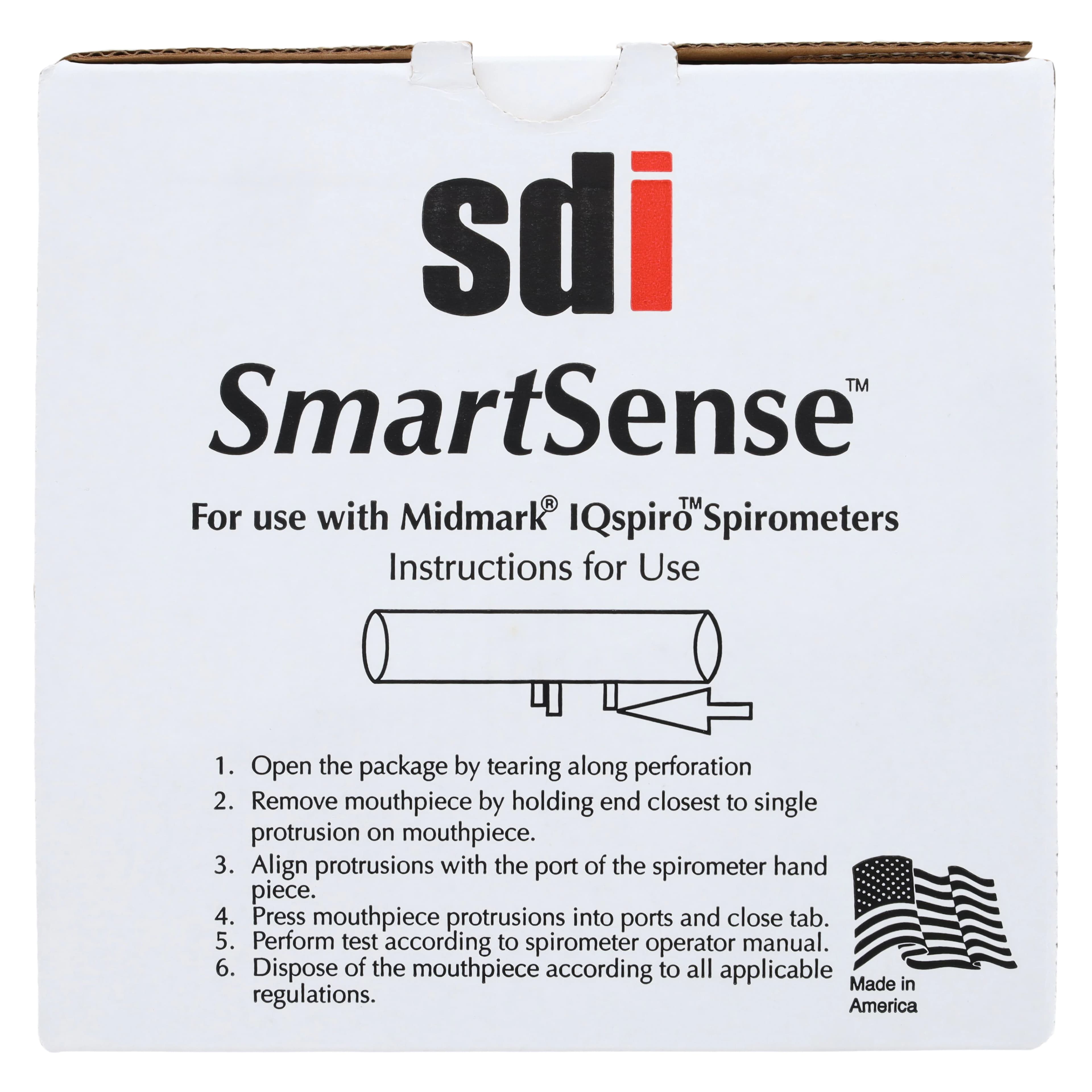 SDI Diagnostics IQSpiro Spirometer Mouthpiece, 25/Box thumbnail 4