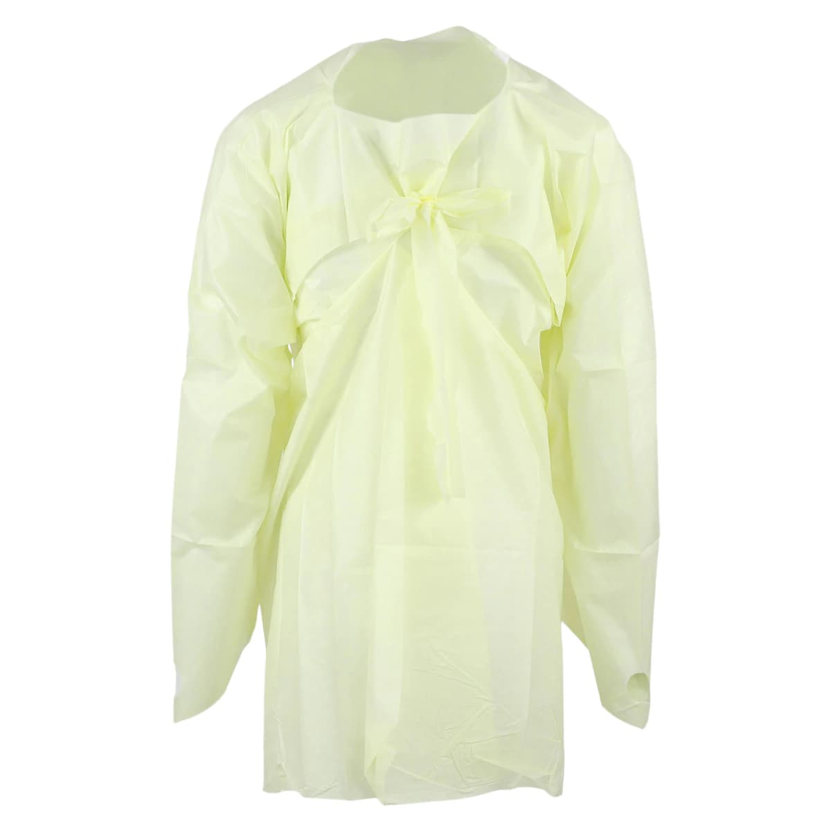 O & M Halyard Isolation Gown, 3-Layer SMS, Yellow, 2X Large, 100/Case thumbnail 3