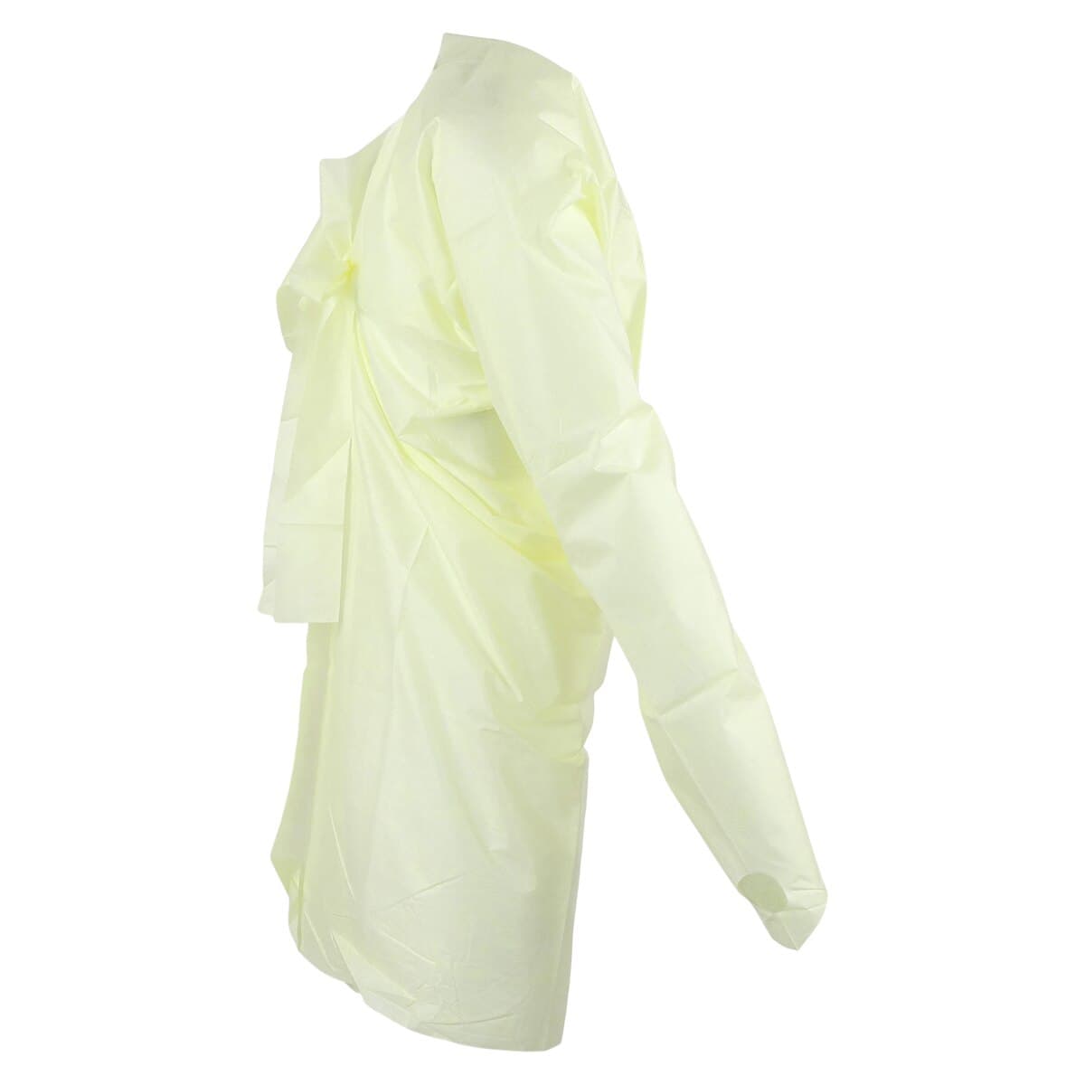 O & M Halyard Isolation Gown, 3-Layer SMS, Yellow, 2X Large, 100/Case thumbnail 2