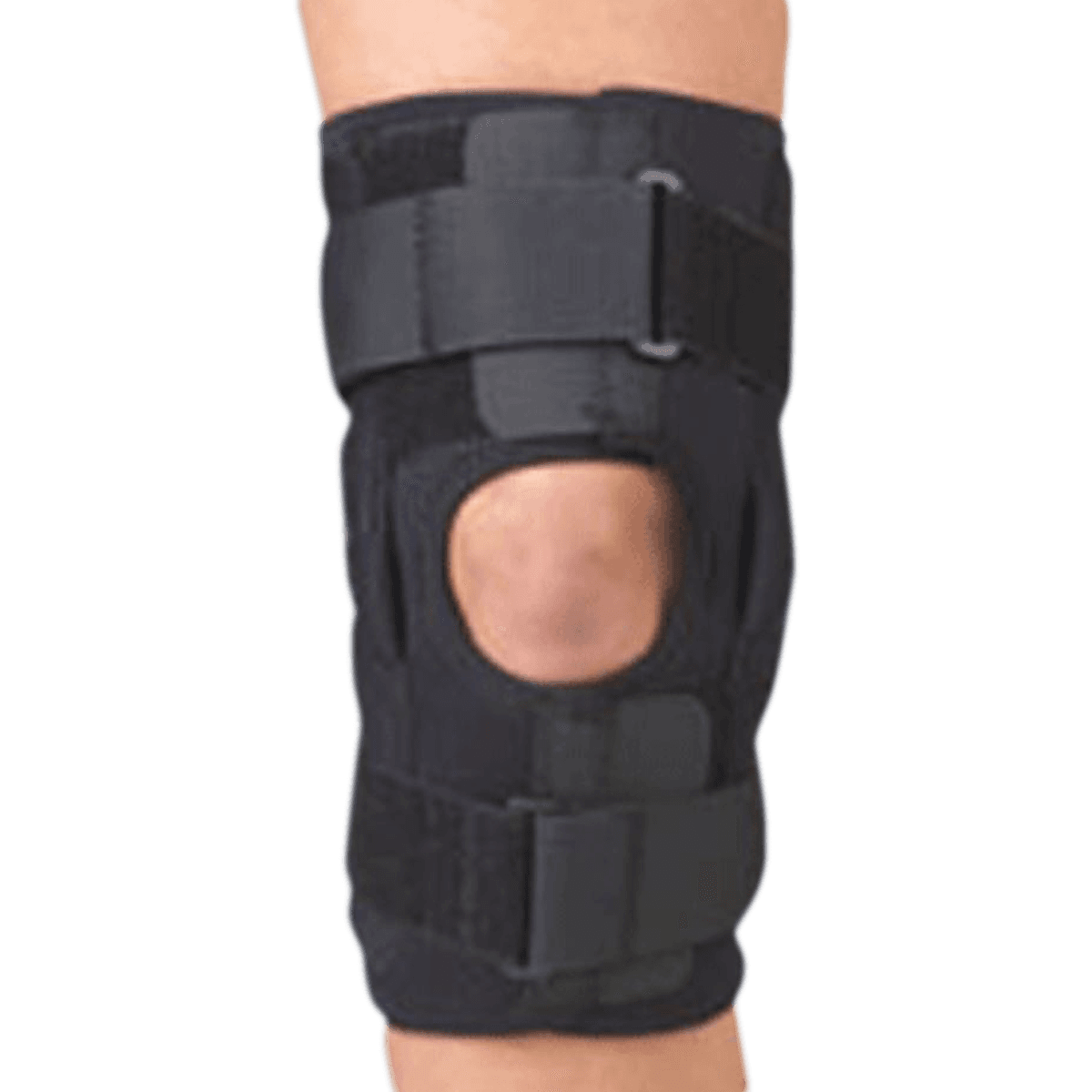 Gripper Wraparound Knee Brace, Neoprene, 12" Length, Size Large, Left/Right, Medical Specialties - Brace Knee Hng 12" Neoprene - Image 1