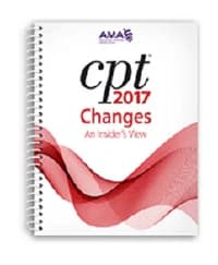 CPT Changes 2017: An Insider's View (AMA Instructional Codebook) - CPT Changes 2017 - Image 1