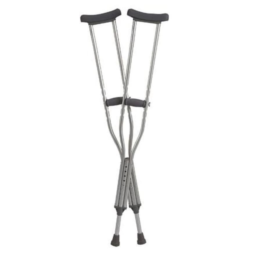NovaPlus Axillary Crutch, Adult, 650 lb Capacity, 61-69" Height, Cardinal Health - Crutch Axillary 650Lb NovaPlus - Image 1