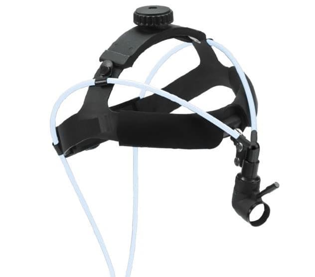 BR Surgical Fiber Optic Headlight with Headband, Xenon - Headlight w/Hdbnd Fbrop/ Xenon - Image 1