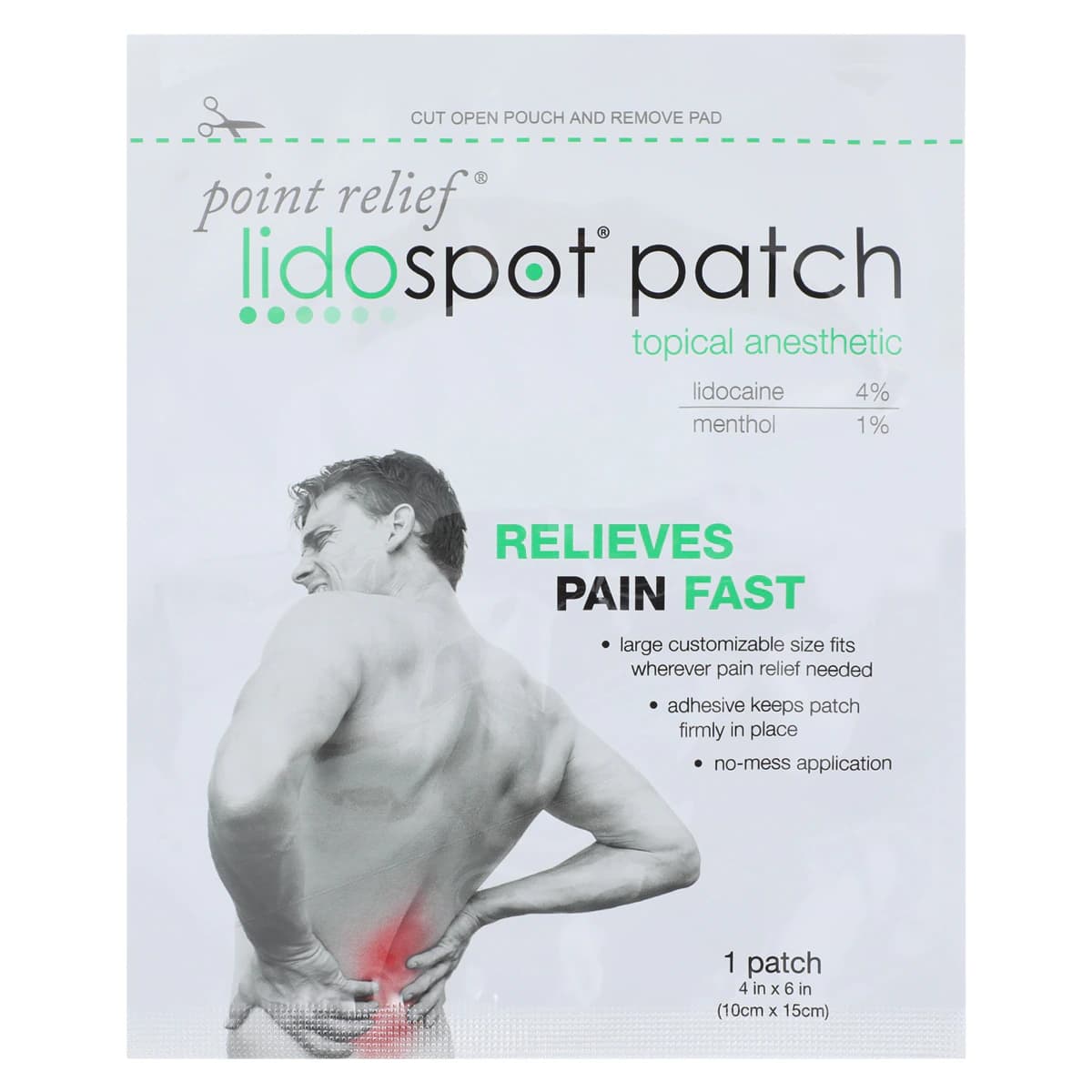 Point Relief LidoSpot Pain Relief Patch, 5/Package thumbnail 3