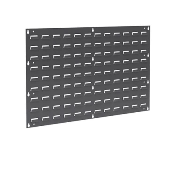 Akro-Mils Louvered Steel Panel, 16 Gauge, 35-3/4" x 19", for Hanging Bins - Panels Louvered 16G Steel - Image 1