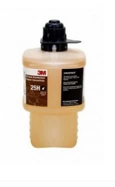 3M™ HB Quat 25H Cleaner Disinfectant, 2 L Bottle, 6/Case - Cleaner HB Quat 25H Dsnfct - Image 1