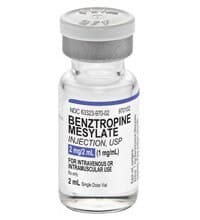 Benztropine Mesylate Injection, 1 mg/mL, 2 mL Single-Dose Vial, 5/Package, Fresenius Kabi - Benztropine Mesylate SDV 2mL - Image 1