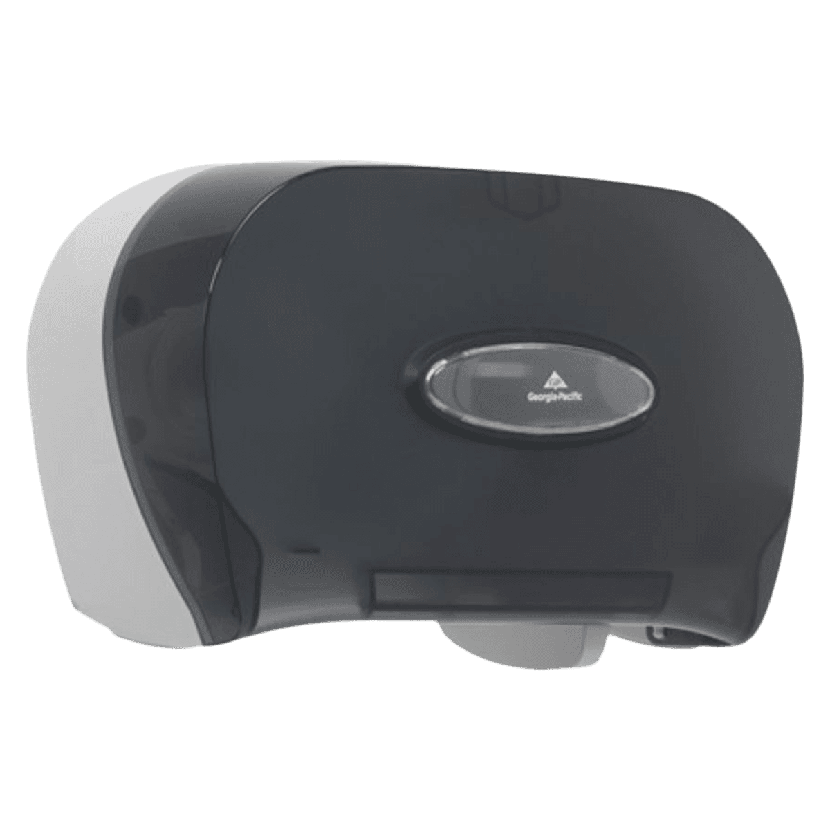 Georgia Pacific Professional Two-Roll Bathroom Tissue Dispenser, Translucent Smoke, 1 Each - Georgia Pacific Professional Two-Roll Bathroom Tissue Dispenser - Image 1