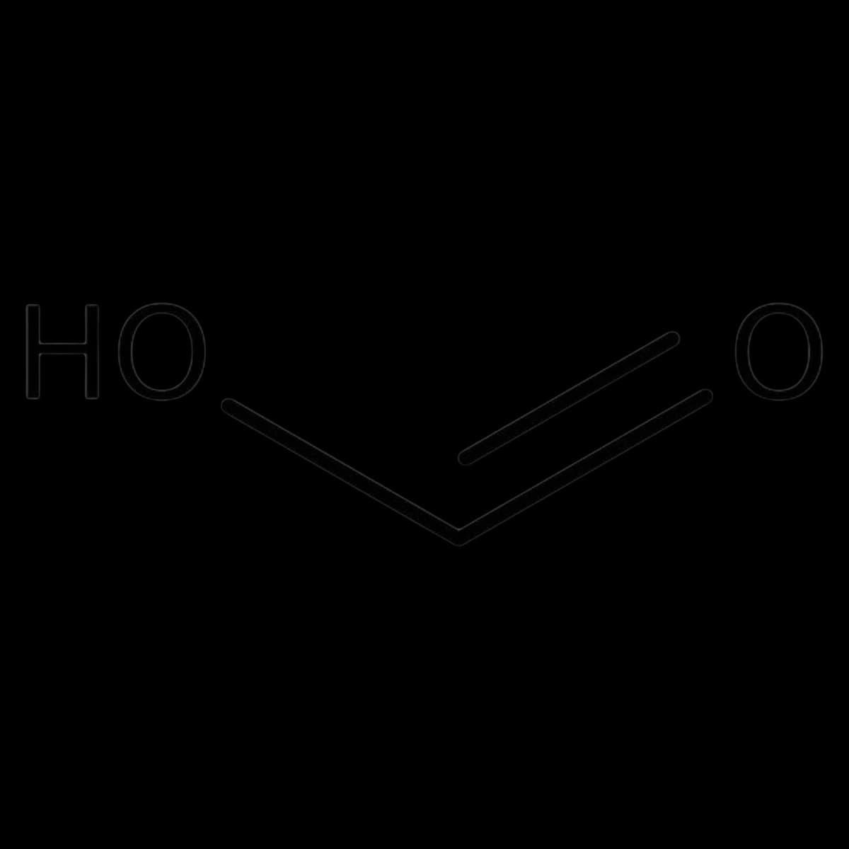ACS Formic Acid Reagent, 500 mL Bottle - ACS Formic Acid Poly - Image 1