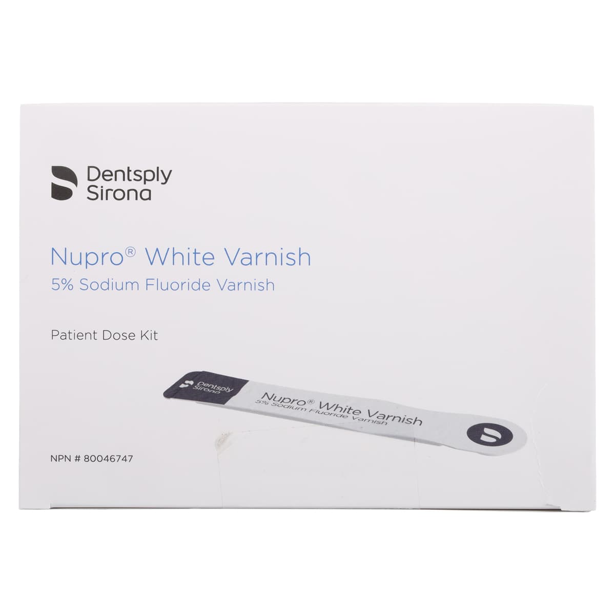 NUPRO White Varnish Mint, 5% Sodium Fluoride, 0.4 g Easy Application Packs, 100/Box, 130323 thumbnail 2