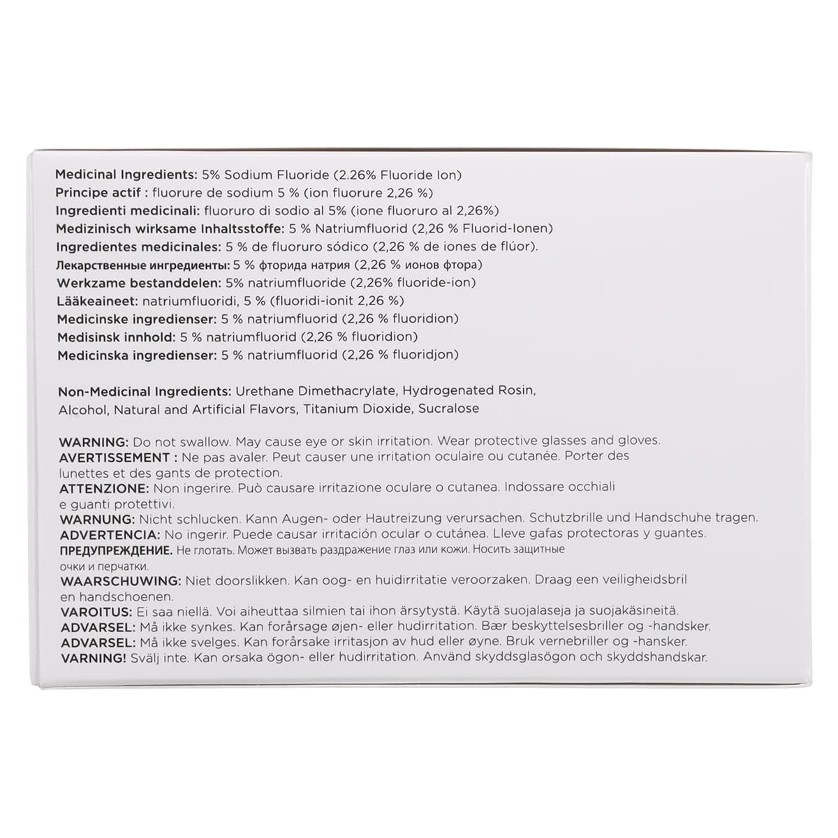 NUPRO White Varnish 5% Sodium Fluoride, Bubble Gum, 0.4 g Easy Application Packs, 50/Box, 130312 thumbnail 3